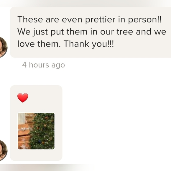 Vntg Russian "Khokhloma" Wooden, Hand Painted Christmas Ornaments, 9 teardrop - Picture 3 of 15